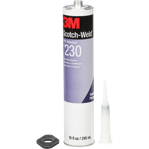 Adh&eacute;sif PUR TS230 Scotch-Weld, 10 oz, Cartouche, Blanc Helyx Safety & Industrial Supplies