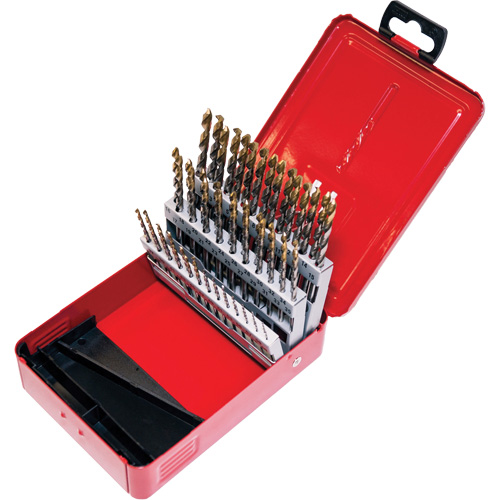 Jobber Drill Set, 60 Pieces, High Speed Steel Helyx Safety & Industrial Supplies