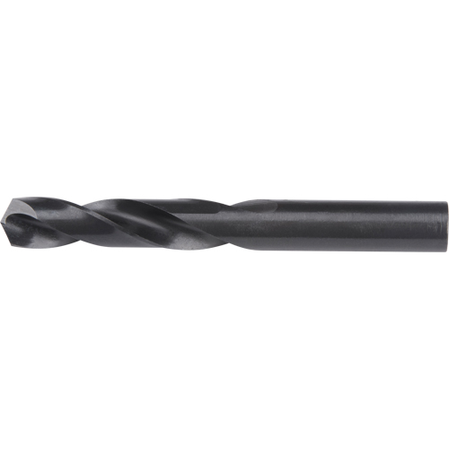 Screw Machine Drill Bit, F, High Speed Steel, 1-7/16" Flute, 135° Point Helyx Safety & Industrial Supplies