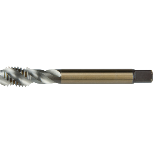 Taraud &agrave; cannelure en spirale 45°, Acier rapide au cobalt, Filet de M10x1,5, 80 mm l Helyx Safety & Industrial Supplies