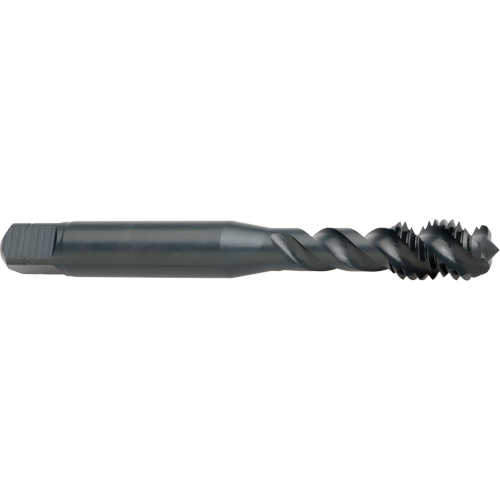 Taraud &agrave; cannelure en spirale 45°, Acier rapide au cobalt, Filet de M4x0,7, 53 mm l Helyx Safety & Industrial Supplies