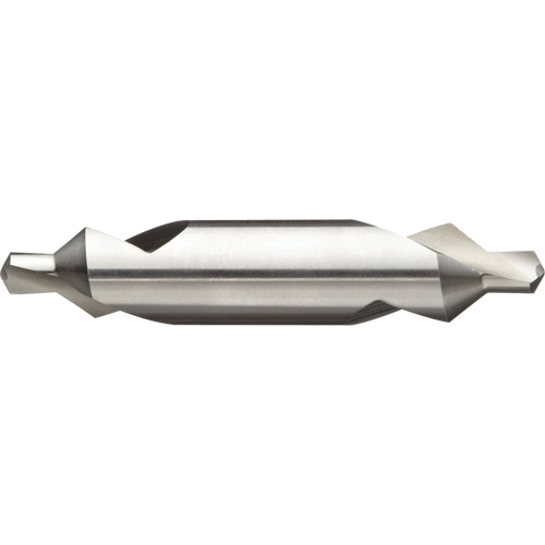 Combined Drill & Countersink, #2, 0.0781" Small Diameter, 3/16" Large Diameter, High Speed Steel Helyx Safety & Industrial Supplies