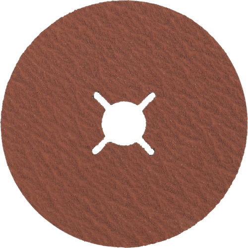 Disque en fibre, C&eacute;ramique, 80, 4-1/2" Dia x 7/8" Arbre Helyx Safety & Industrial Supplies