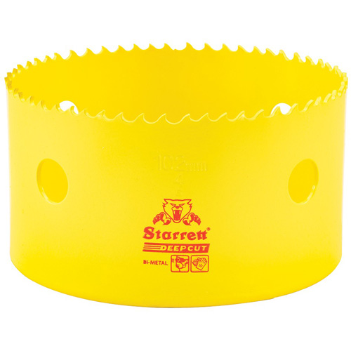 Scie &agrave; cloche bim&eacute;tal 4", 4", Profondeur de la coupe 2", Bim&eacute;tal Helyx Safety & Industrial Supplies