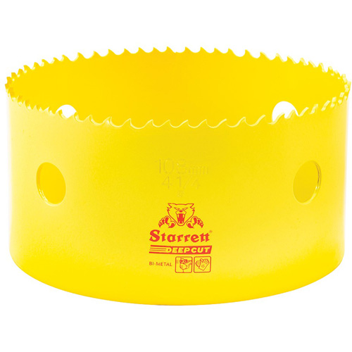 Bi-Metal Holesaw - 4-1/4", 4-1/4", 2" Depth of Cut, Bi-Metal Helyx Safety & Industrial Supplies