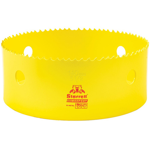 Scie &agrave; cloche bim&eacute;tal 5-1/2", 5-1/2", Profondeur de la coupe 2", Bim&eacute;tal Helyx Safety & Industrial Supplies