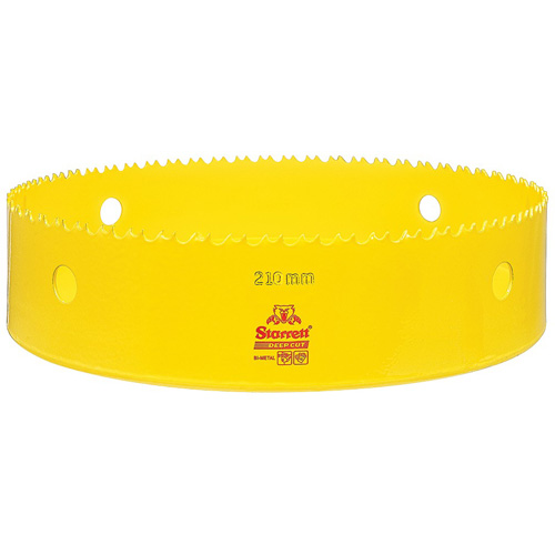 Scie &agrave; cloche bim&eacute;tal 8-9/32, 8-9/32", Profondeur de la coupe 2", Bim&eacute;tal Helyx Safety & Industrial Supplies