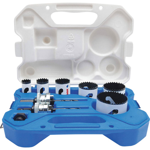 Electrician's Speed Slot&reg; Hole Saw Kit, 9 Pieces Helyx Safety & Industrial Supplies