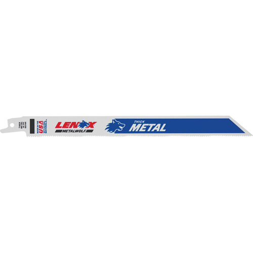 Lames de scie alternative pour le m&eacute;tal, Bim&eacute;tal, 14 Dents par pouce, 9" lo x 3/4" la Helyx Safety & Industrial Supplies