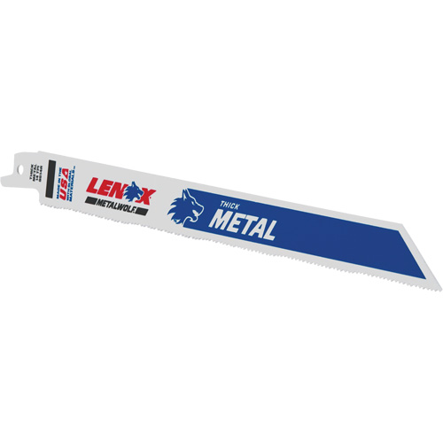 Lames de scie alternative pour le m&eacute;tal, Bim&eacute;tal, 14 Dents par pouce, 9" lo x 3/4" la Helyx Safety & Industrial Supplies