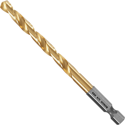 Impact Tough Drill Bit, High Speed Steel, 3" Flute, 135° Point Helyx Safety & Industrial Supplies