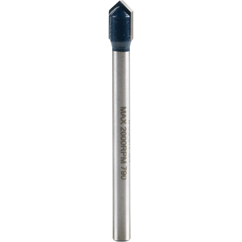 Glass and Tile Bit, Carbide, 4" Flute Helyx Safety & Industrial Supplies