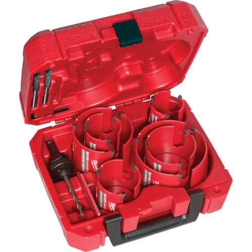 Big Hawg Hole Saw Set, 10 Pieces Helyx Safety & Industrial Supplies