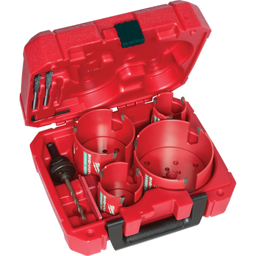 Big Hawg Hole Saw Set, 8 Pieces Helyx Safety & Industrial Supplies