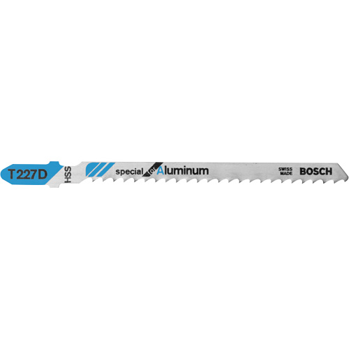 Lames de scie sauteuse, Acier rapide, Tige en T, 4" lo, 8 dents par pouce Helyx Safety & Industrial Supplies