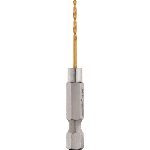 Shockwave Drill Bit, 1/16", Titanium, 5/8" Flute, 135° Point Helyx Safety & Industrial Supplies