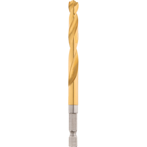 Shockwave Drill Bit, 5/16", Titanium, 2-39/64" Flute, 135° Point Helyx Safety & Industrial Supplies