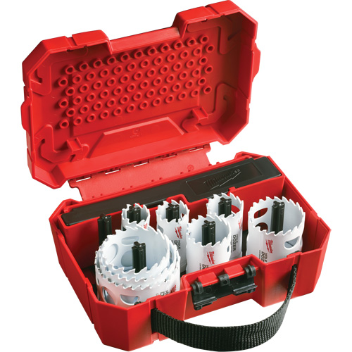 Trousse de scies-cloches Hole Dozer, 12 morceaux Helyx Safety & Industrial Supplies