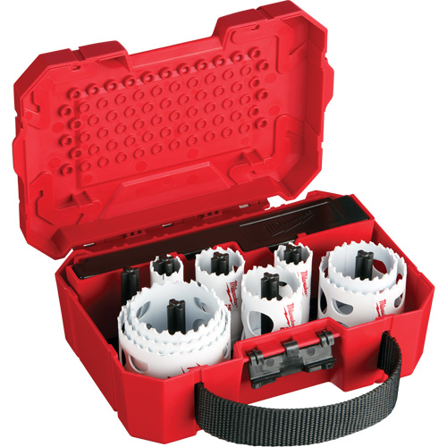 Trousse de scies-cloches Hole Dozer, 17 morceaux Helyx Safety & Industrial Supplies