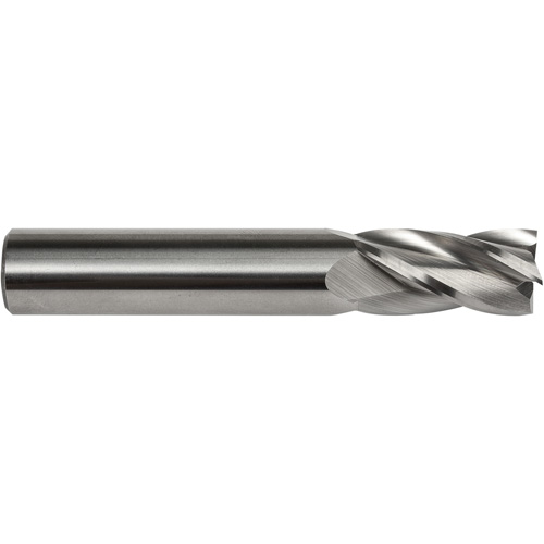Fraise embout S134, 1/8" dia., 1-1/2" lo, 4 cannelures, 1/8" tige, Carbure Helyx Safety & Industrial Supplies