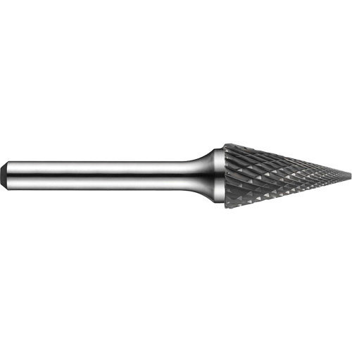 Double-Cut Rotary Burr, SM-50, 1/4" Dia., 1/4" Shank, 1/2" Depth of Cut Helyx Safety & Industrial Supplies