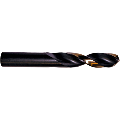 Heavy-Duty Split Point Screw Machine Length Drill Bit, 17/64", High Speed Steel, 1-7/16" Flute, 135° Point Helyx Safety & Industrial Supplies
