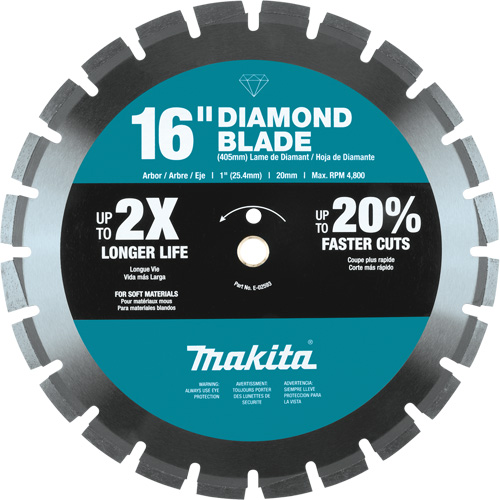 Lame diamant &agrave; bordure segment&eacute;e Helyx Safety & Industrial Supplies