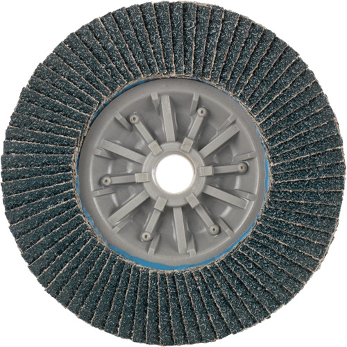Long Life C-Trim Flap Disc, 4-1/2" x 5/8"-11, Type 27, 40 Grit, Zirconia Alumina Helyx Safety & Industrial Supplies