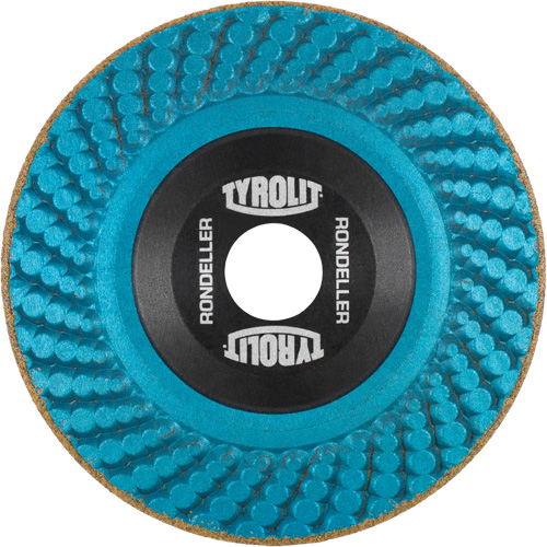 Meule &agrave; moyeu d&eacute;port&eacute; Rondeller, 4-1/2", 36 Grain, 7/8", 13 300 Tr/min, Type 29 Helyx Safety & Industrial Supplies