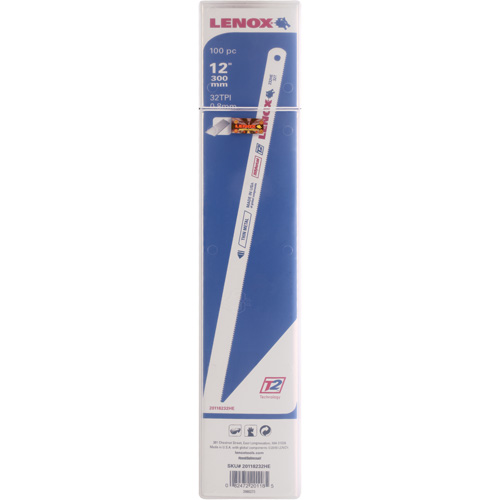 Lames pour scie &agrave; m&eacute;taux, Bim&eacute;tal, 12" lo, 32 dents par pouce Helyx Safety & Industrial Supplies