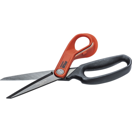 Heavy-Duty Titanium Coated Tradesman Shears, 10", Rings Handle Helyx Safety & Industrial Supplies