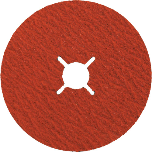 Cerabond X Fibre Disc, Ceramic, 24, 4-1/2" Dia x 7/8" Arbor Helyx Safety & Industrial Supplies