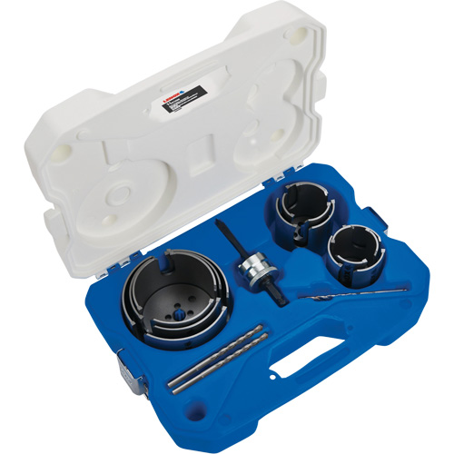 Multi-Materials Hole Saw Set, 11 Pieces Helyx Safety & Industrial Supplies