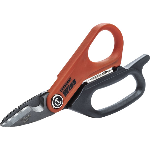 Electrician's Data Shears, 6", Rings Handle Helyx Safety & Industrial Supplies