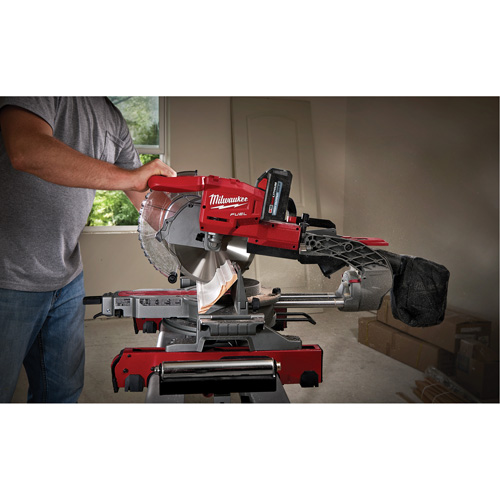 M18 Fuel Dual Bevel Sliding Compound Mitre Saw Kit Helyx Safety & Industrial Supplies