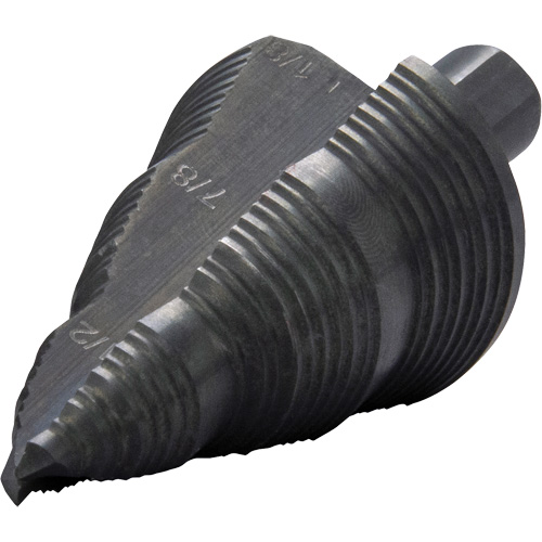 Foret &eacute;tag&eacute; &agrave; trous multiples no 9, 3/16" - 1-1/8", Acier rapide Helyx Safety & Industrial Supplies
