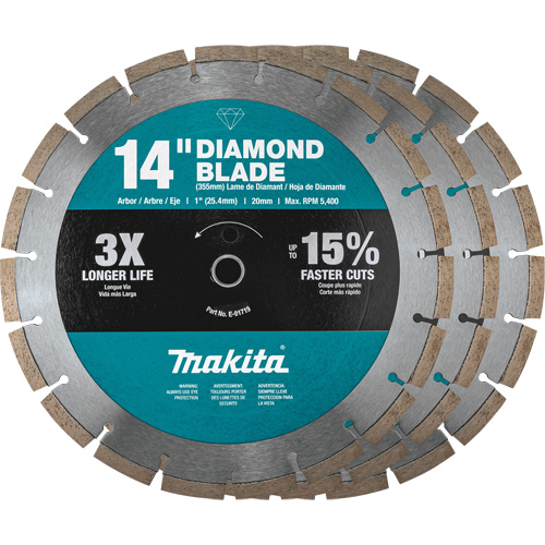 Segmented General-Purpose Contractor Diamond Blade Helyx Safety & Industrial Supplies