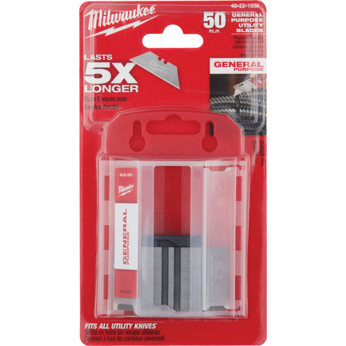 Lames utilitaires pour usage g&eacute;n&eacute;ral avec distributeur, Style Simple Helyx Safety & Industrial Supplies