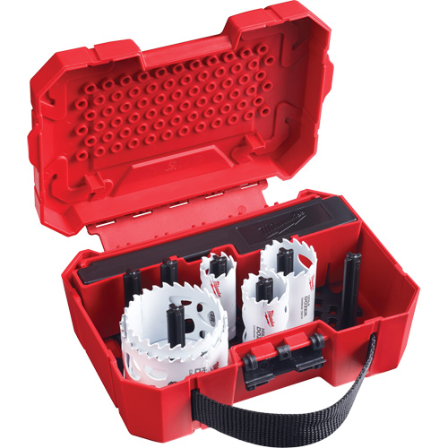 Hole Dozer Carbide Teeth Hole Saw Kit, 9 Pieces Helyx Safety & Industrial Supplies