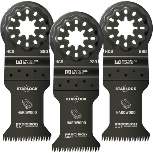 Lames &agrave; dents japonaises 1-3/8" pour le bois dur Starlock Helyx Safety & Industrial Supplies