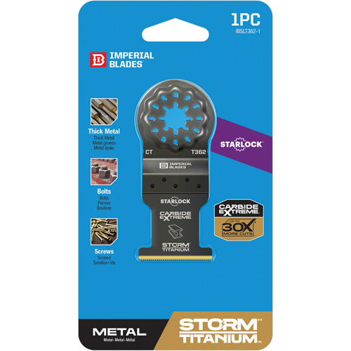 Lame en titane pour le m&eacute;tal Carbide Extreme Storm Starlock Helyx Safety & Industrial Supplies