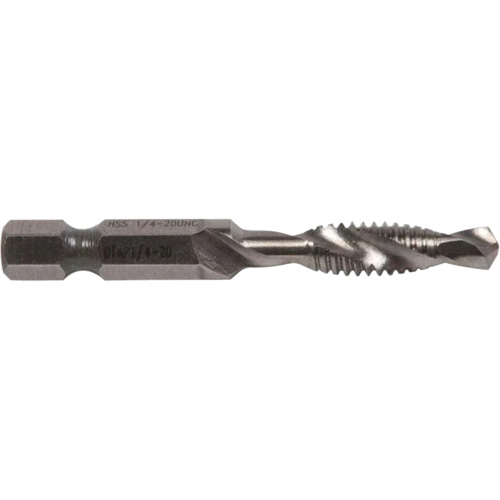 Drill/Tap Bit, 1/4", High Speed Steel Helyx Safety & Industrial Supplies