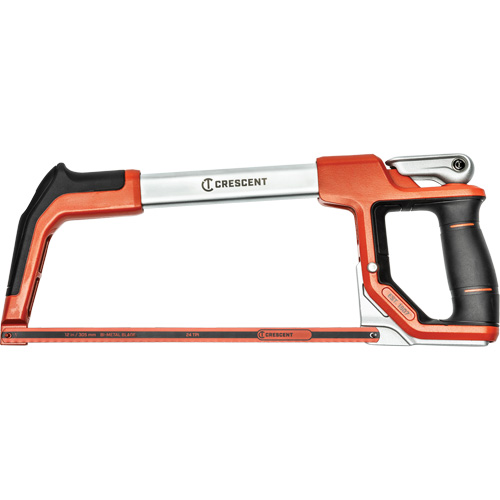 Fast Tension Hacksaw with Dual Material Handle, 12", Ergonomic Handle Helyx Safety & Industrial Supplies