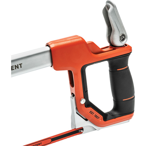 Fast Tension Hacksaw with Dual Material Handle, 12", Ergonomic Handle Helyx Safety & Industrial Supplies