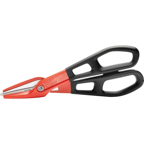 13" Serrated Aluminum Tinner Snip with Dipped Handle, 3" Cut Length, Straight Cut Helyx Safety & Industrial Supplies
