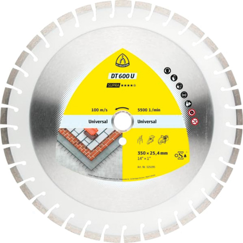 Grandes lames au diamant DT 600 U Supra Helyx Safety & Industrial Supplies