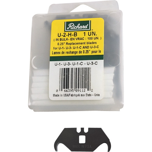 Replacement Hooked Blade, Single Style Helyx Safety & Industrial Supplies