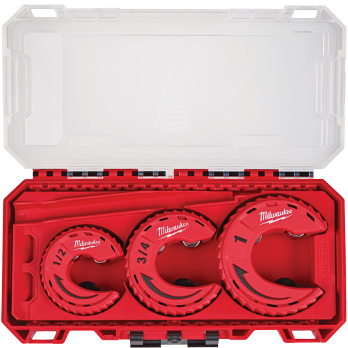 3-Piece Close Quarters Tubing Cutter Set, 1/2"/3/4"/1" Capacity Helyx Safety & Industrial Supplies