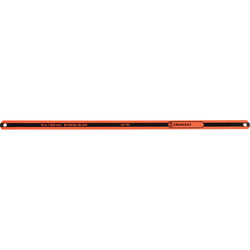 Lames de rechange pour scie &agrave; m&eacute;taux, Bim&eacute;tal, 12" lo, 24 dents par pouce Helyx Safety & Industrial Supplies