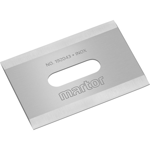 Stainless Steel Industrial Blade, Single Style Helyx Safety & Industrial Supplies